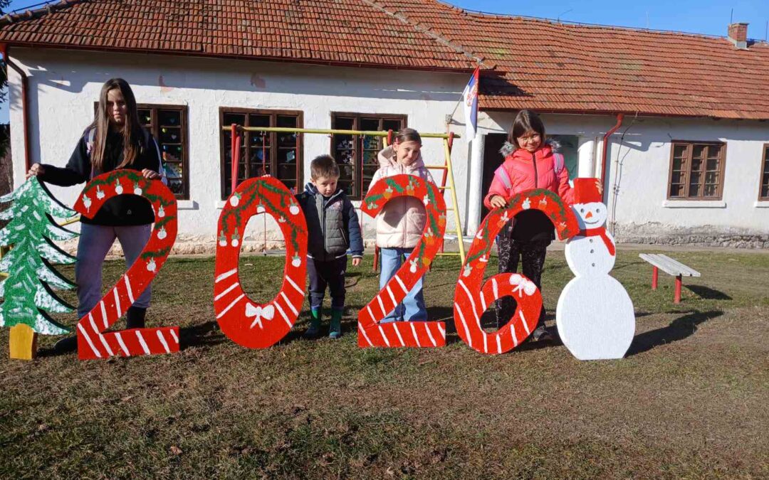 Предновогодишња радионица у ИО Малич